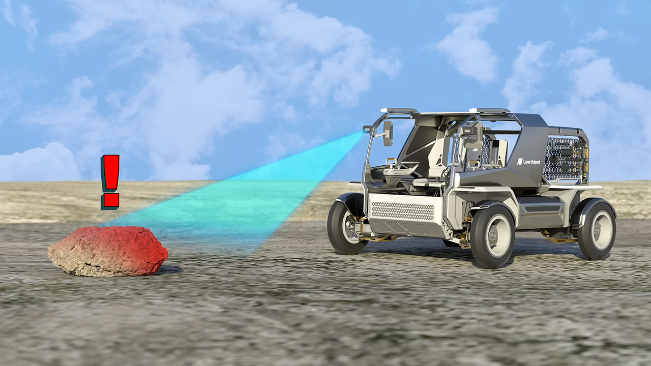 Lunar Outpost LTV Moon Rover Artemis