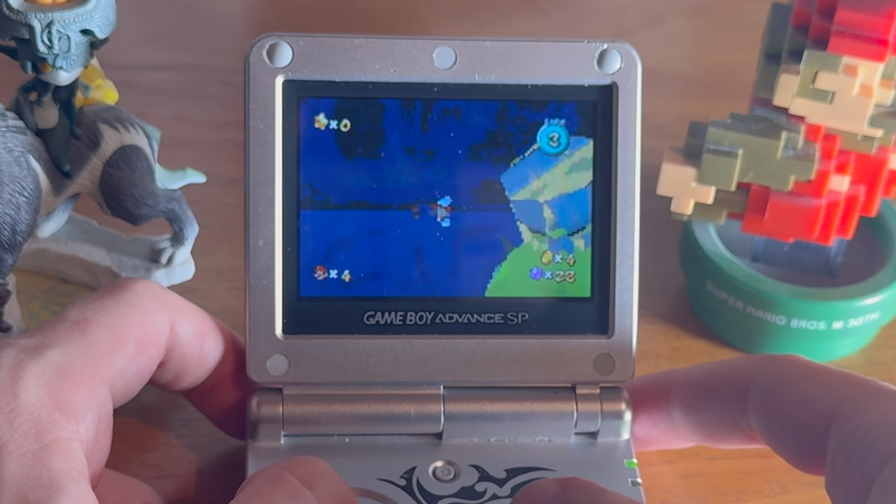 Tobi Super Mario Galaxy GBA Game Boy Advance Port