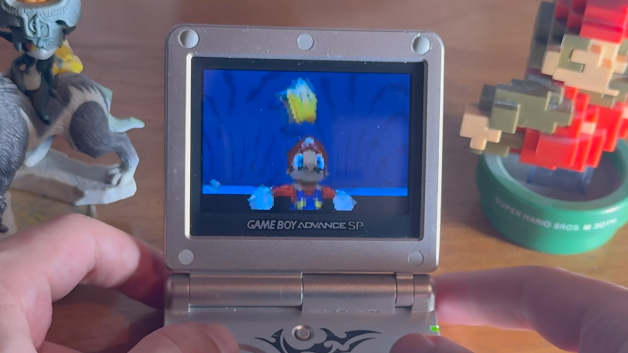 Tobi Super Mario Galaxy GBA Game Boy Advance Port