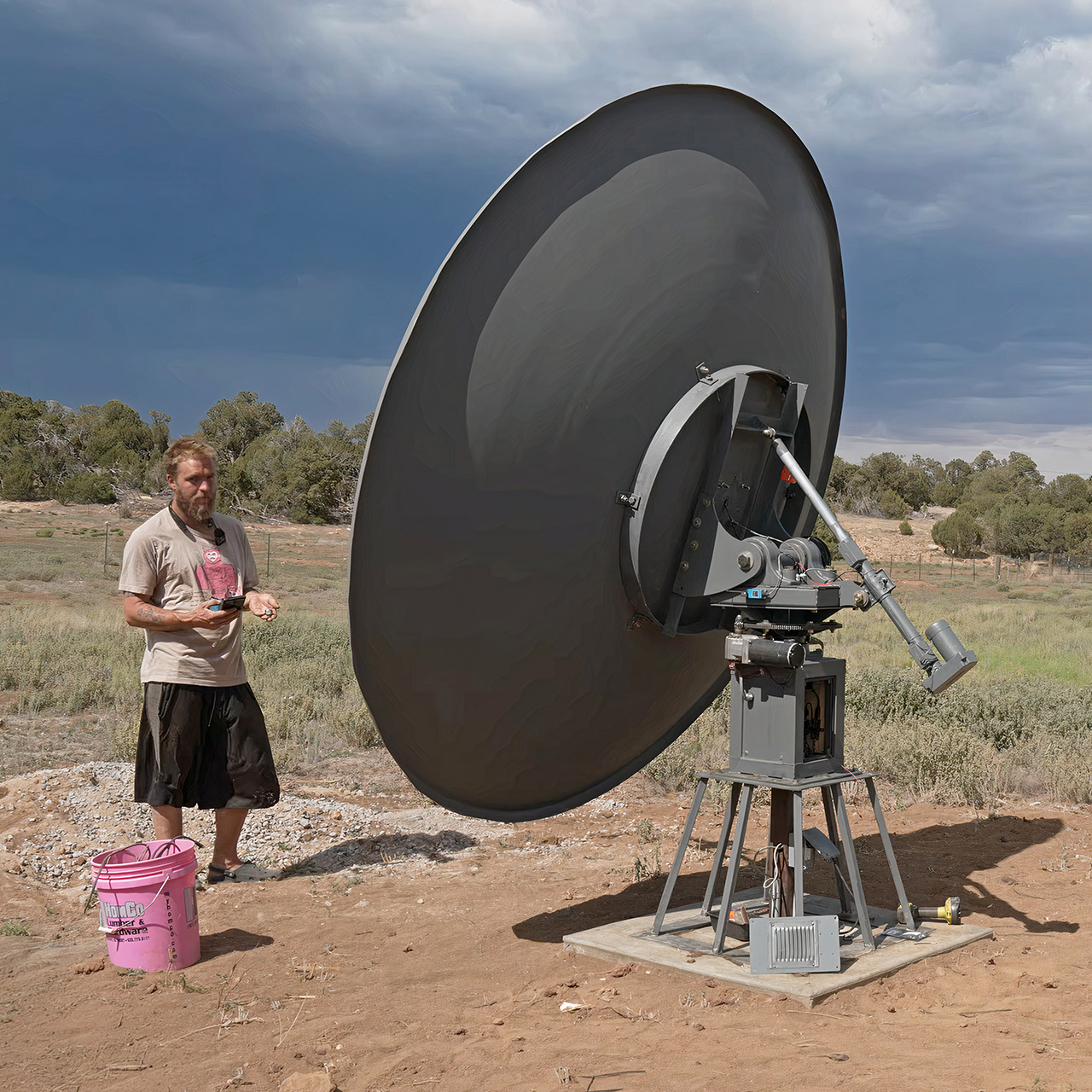 Cranktown City DIY Homemade Satellite Ground Station Weather