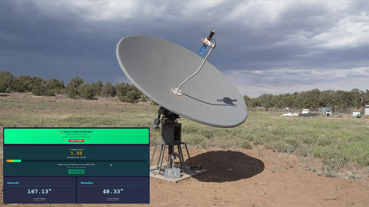Cranktown City DIY Homemade Satellite Ground Station Weather