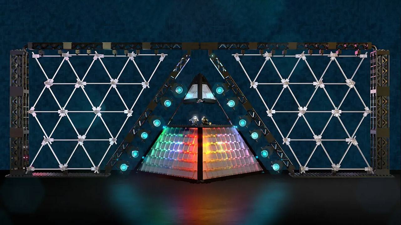 LEGO Daft Punk Set 2007 Alive Pyramid