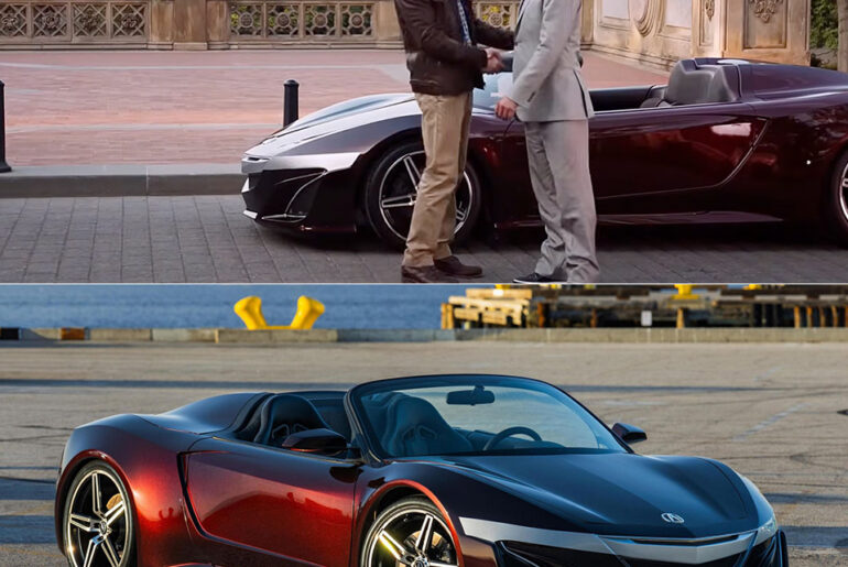 Tony Stark Acura NSX Roadster Concept Avengers For Sale Auction