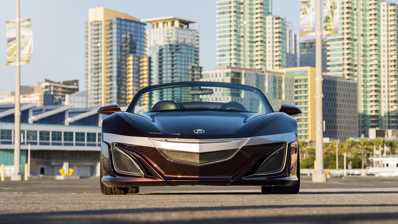 Tony Stark Acura NSX Roadster Concept Avengers For Sale Auction