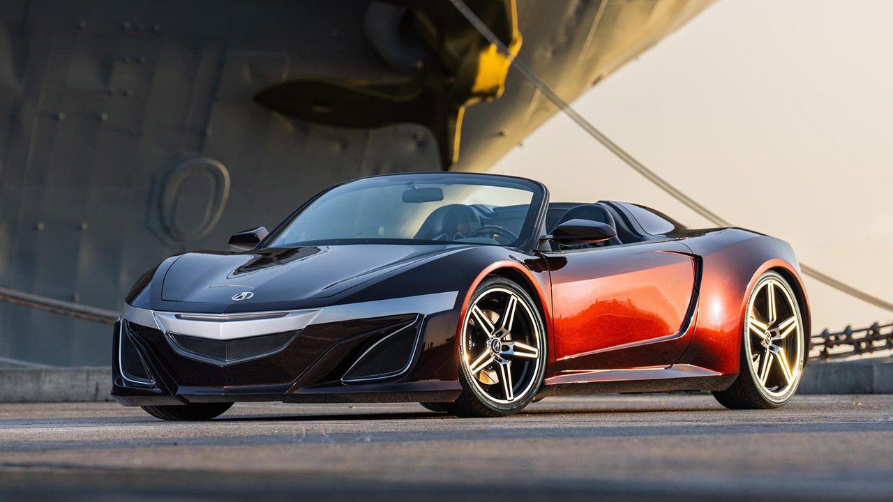Tony Stark Acura NSX Roadster Concept Avengers For Sale Auction