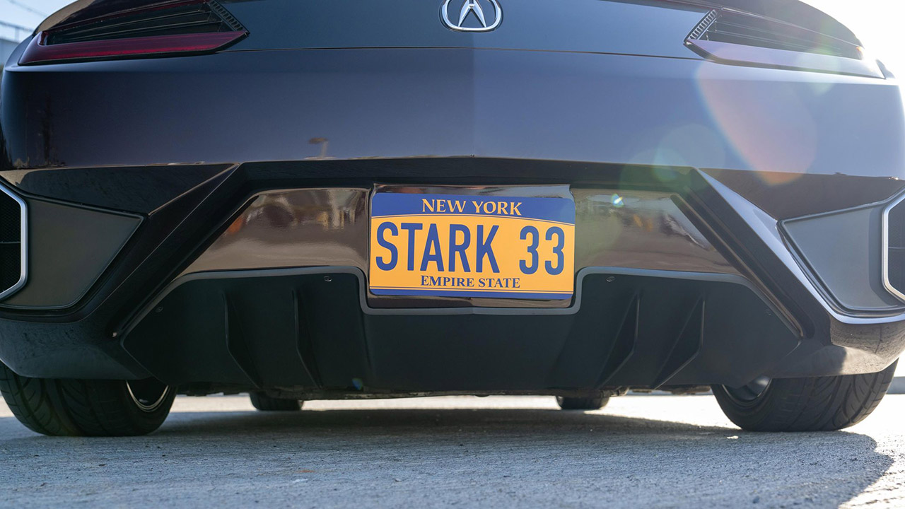 Tony Stark Acura NSX Roadster Concept Avengers For Sale Auction