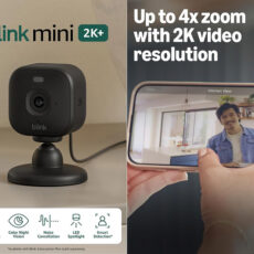 Blink Mini 2K+ Indoor Outdoor Security Camera