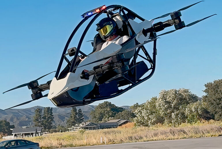 Jetson One Flying Police Vehicle Florida Polytechnic University