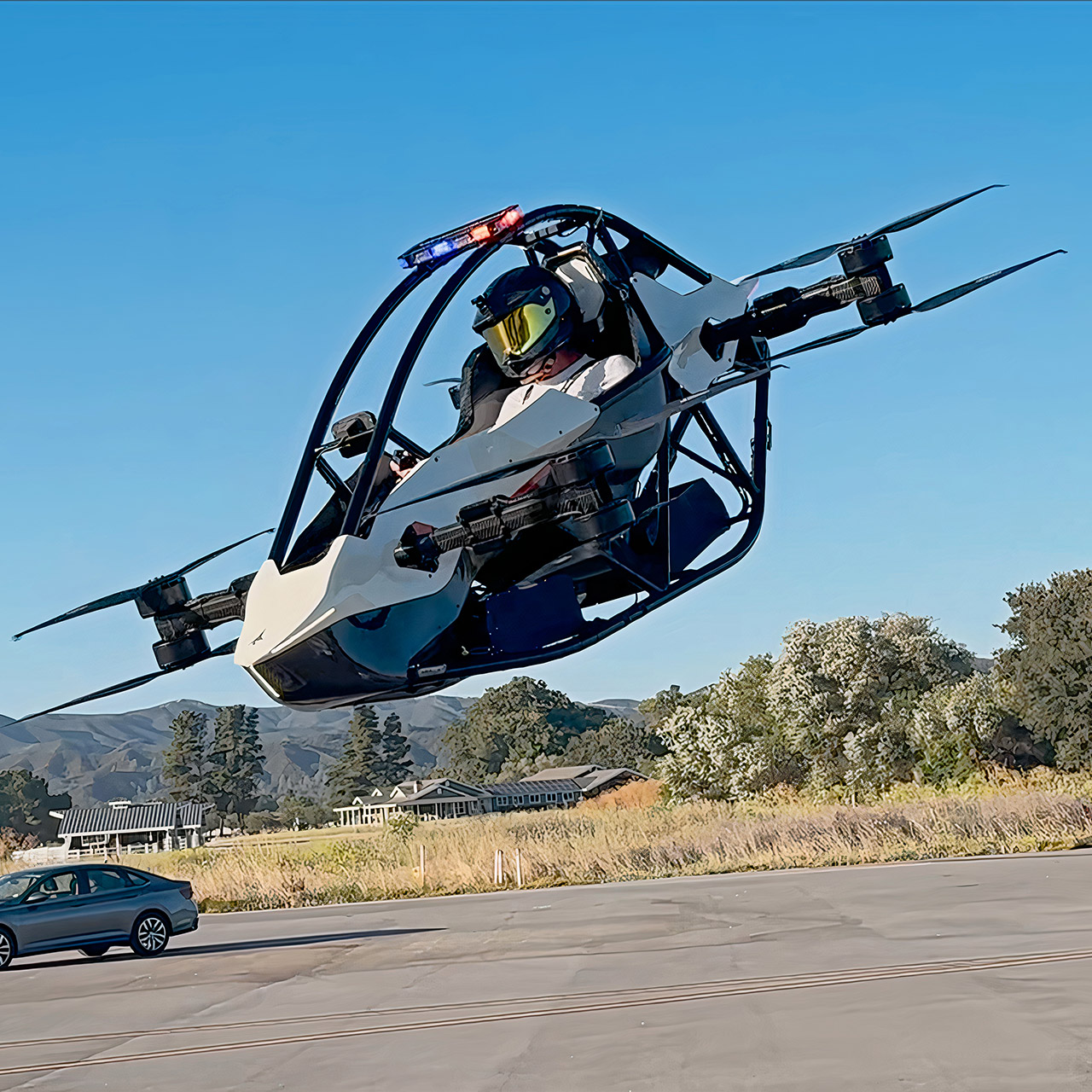 Jetson One Flying Police Vehicle Florida Polytechnic University