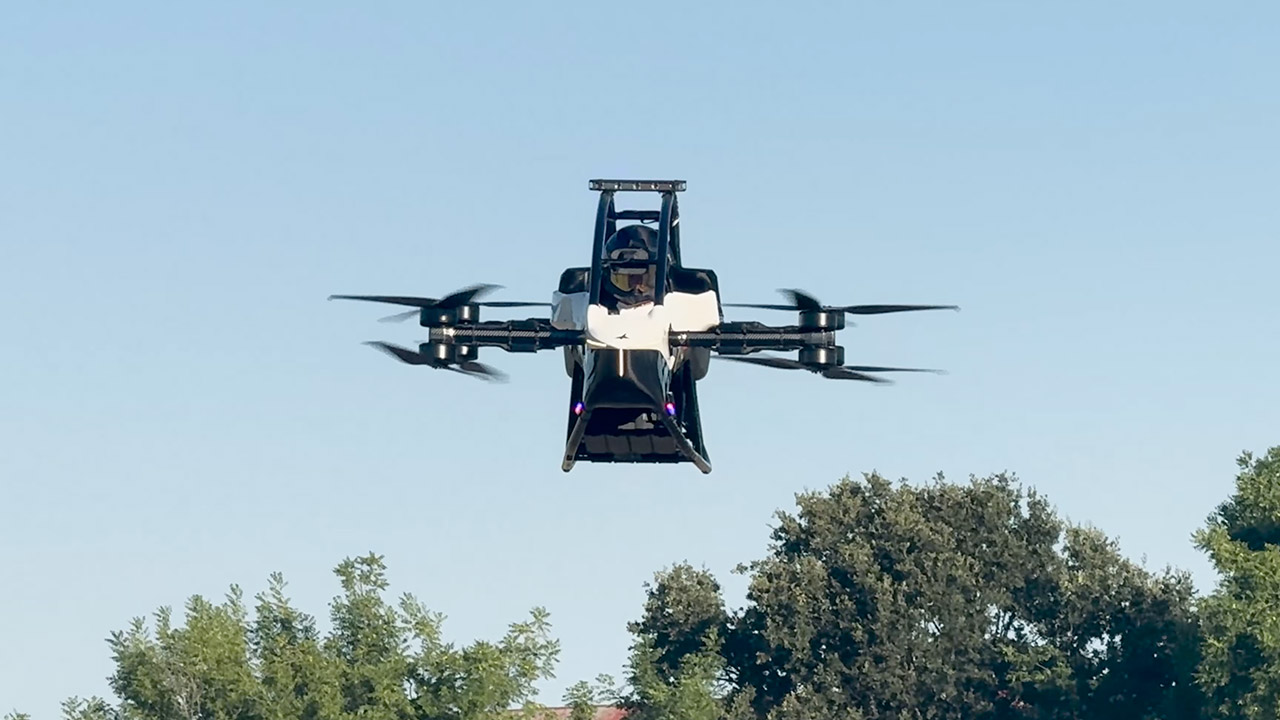 Jetson One Flying Police Vehicle Florida Polytechnic University