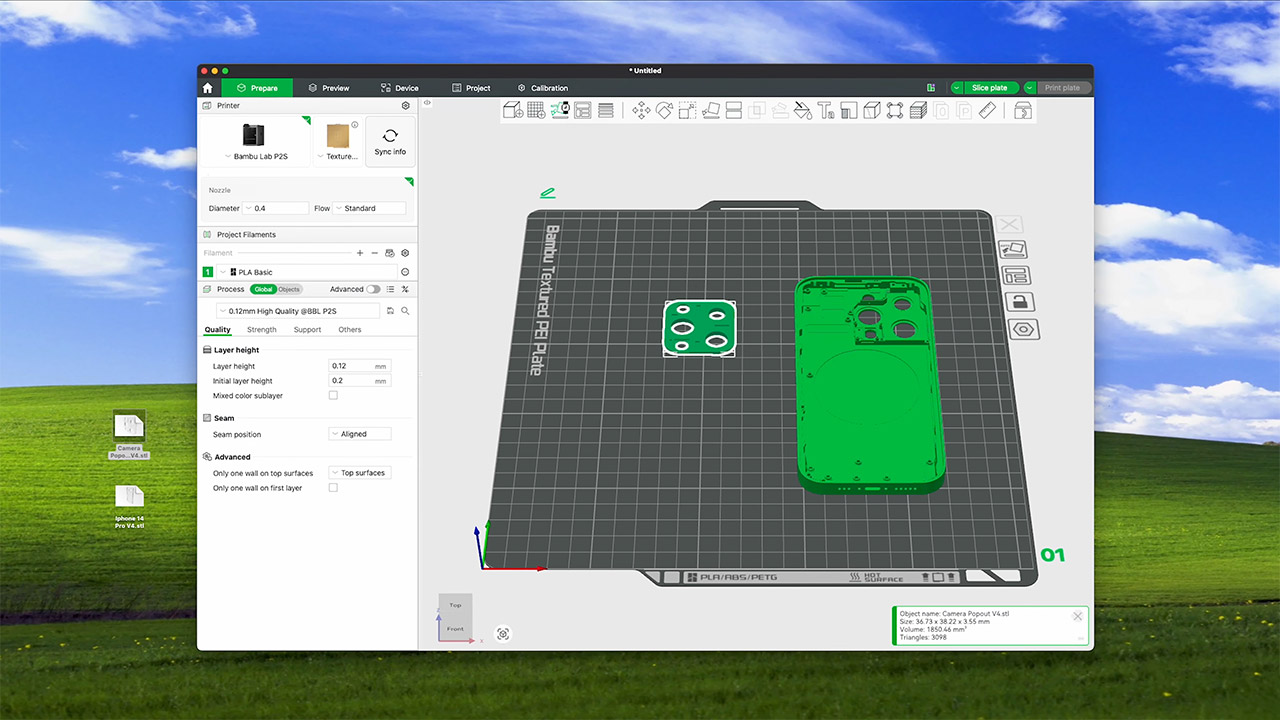 3D-Printed Parts Functional iPhone 14 Pro