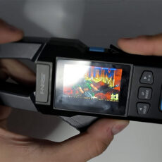 FNIRSI DMC-100 Clamp Meter Running DOOM