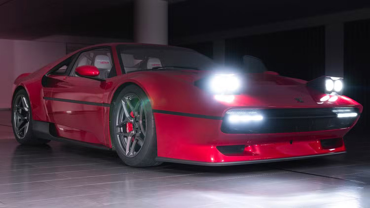 Michelotto Gruppo 4 Tributo Crafts a Lightweight V8 Manual Tribute to the Rally 308 53 Michelotto Gruppo 4 Tributo Ferrari 308 Restomod