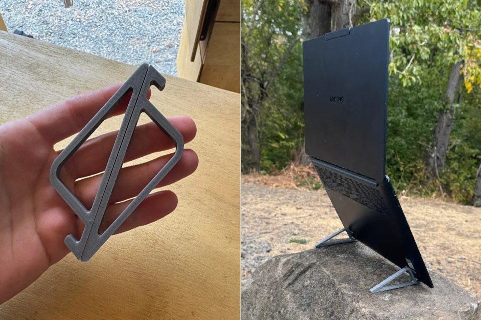 World's Smallest Laptop Stand