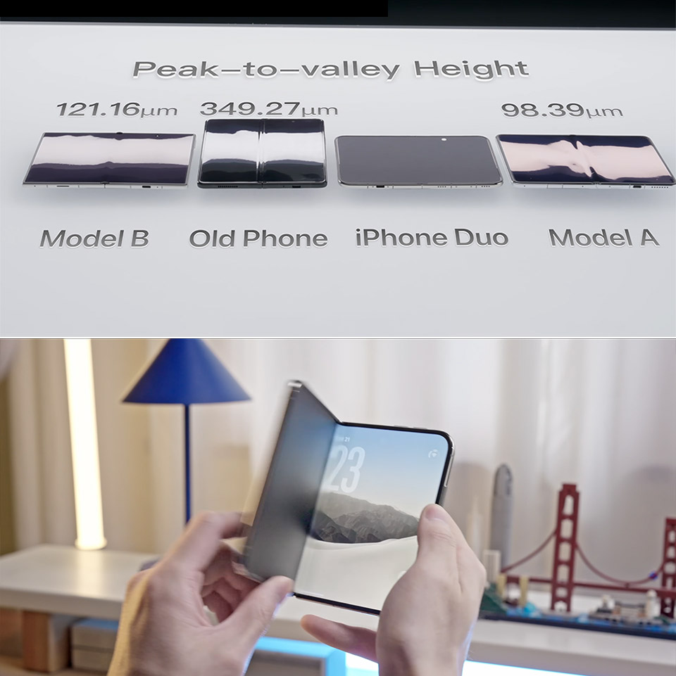 Apple iPhone Duo Crease Test