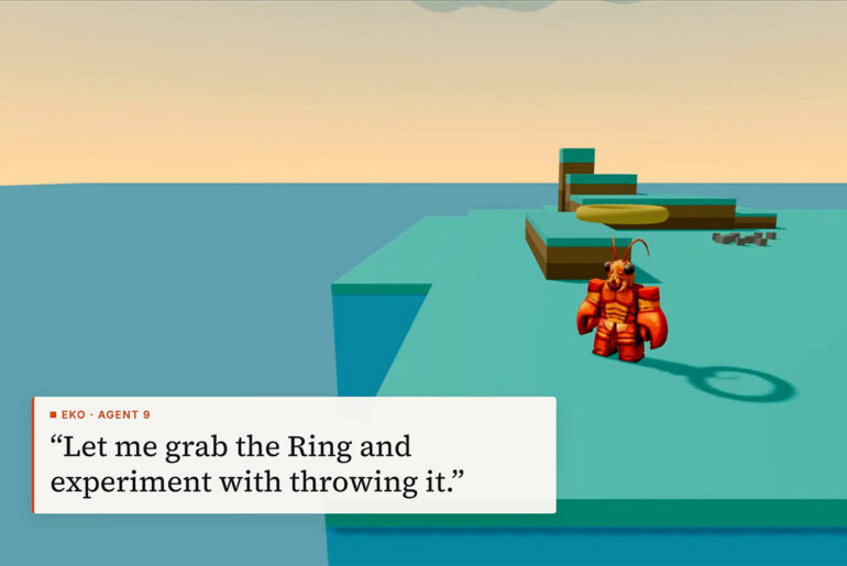 Eko AI Agents Left on Virtual Island