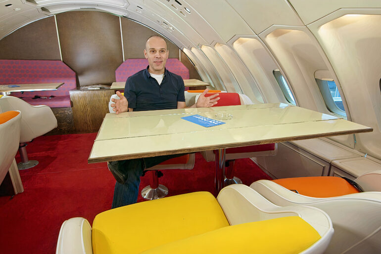 Anthony Toth 1970s Pan Am 747 Cabin Experience