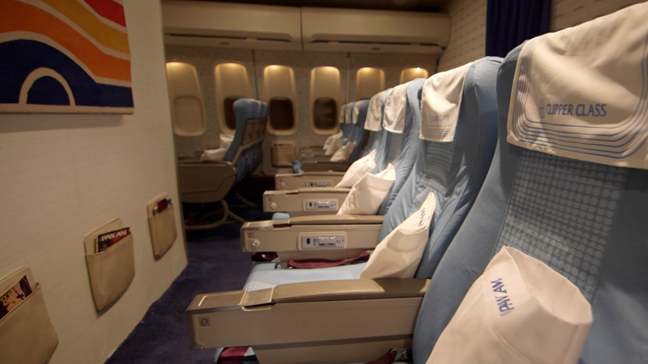 Anthony Toth 1970s Pan Am 747 Cabin Experience