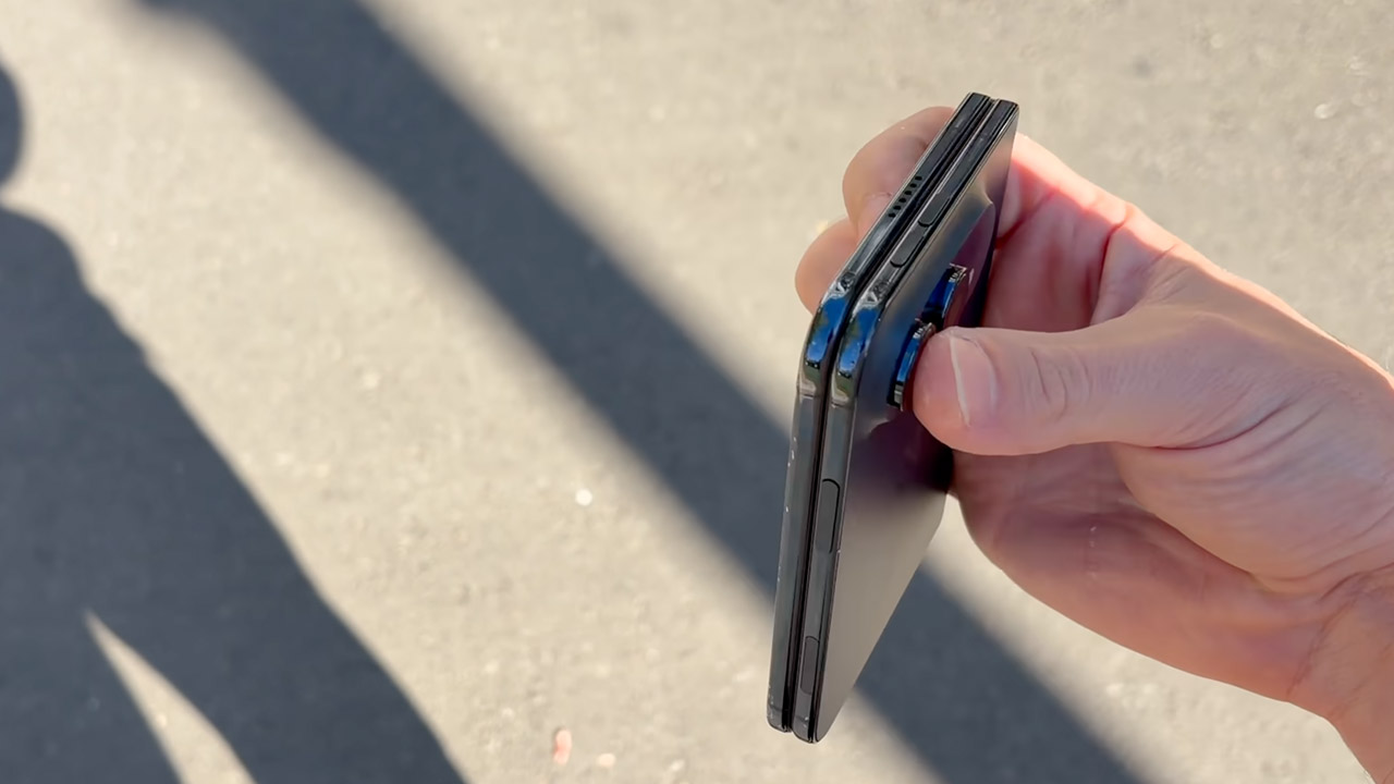 TechRax iPhone Duo Staircase City Streets Drop Test