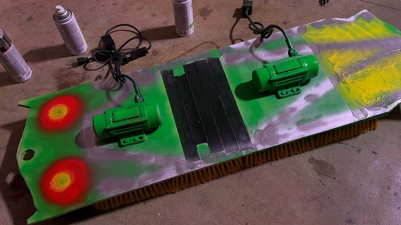 Giant Life-Sized Hexbug Robot