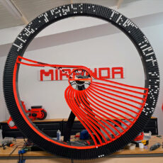 Ivan Miranda Marble Scroller Clock Project