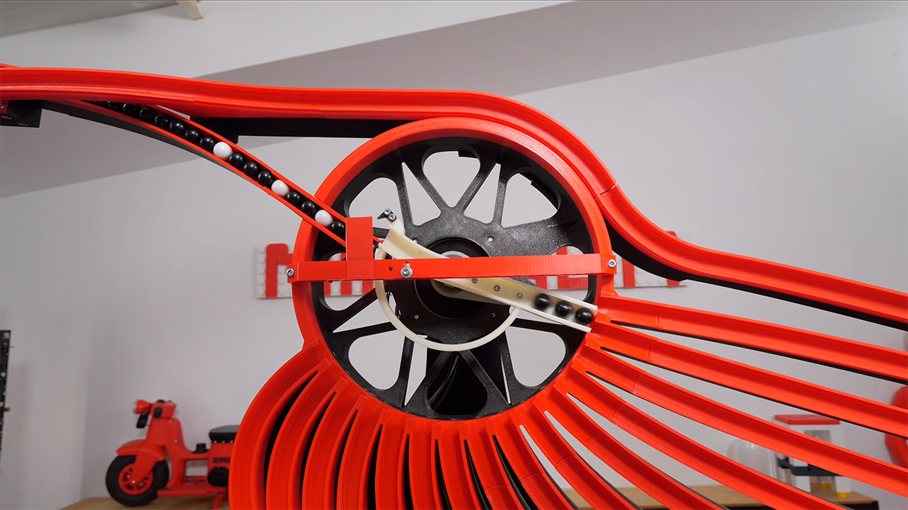 Ivan Miranda Marble Scroller Clock Project