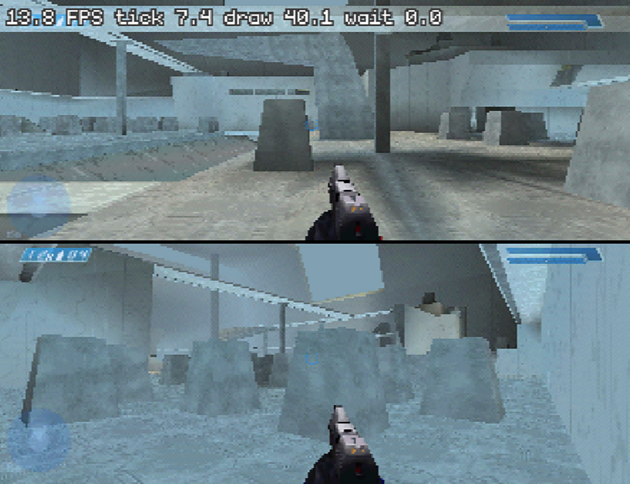 Halo 64 Port Turns Blood Gulch Into A Nintendo 64 Split Screen Match 51 Halo 64 Port Nintendo 64