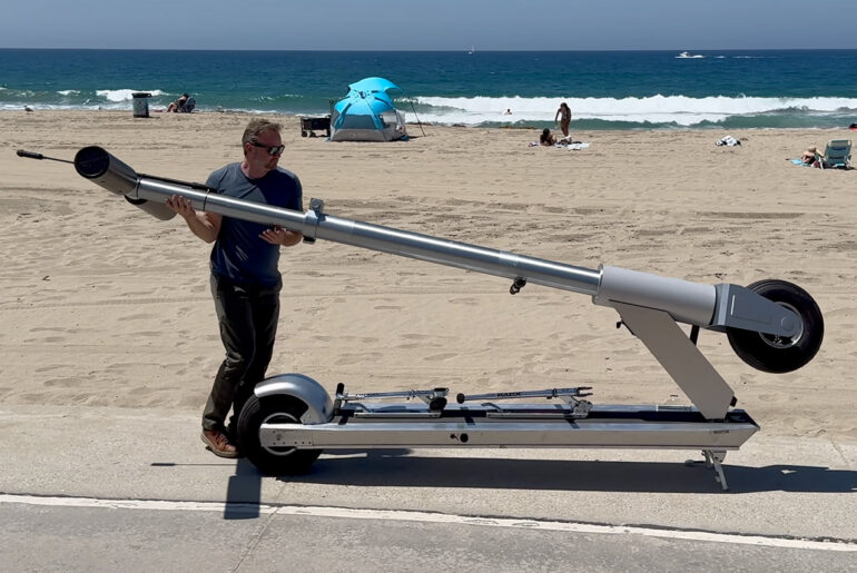 SuperfastMatt World's Largest Two-Wheeled Scooter