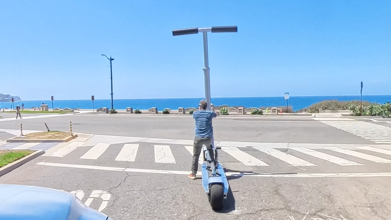SuperfastMatt World's Largest Two-Wheeled Scooter
