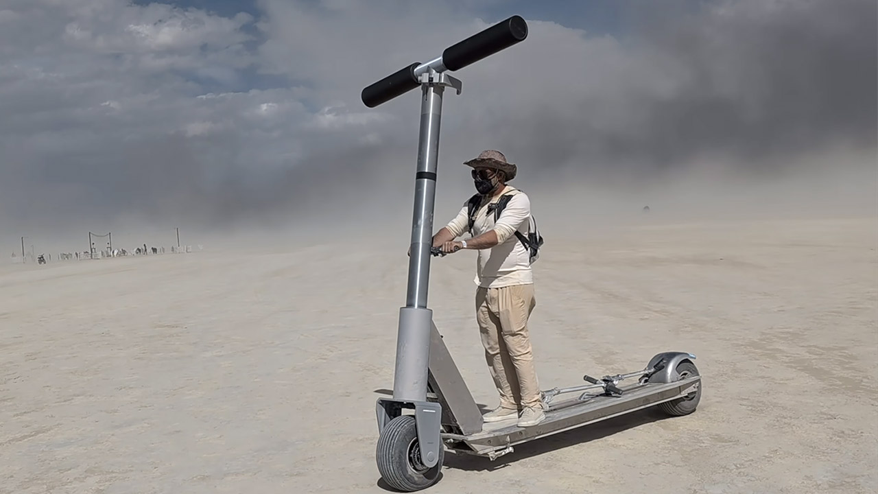 SuperfastMatt World's Largest Two-Wheeled Scooter