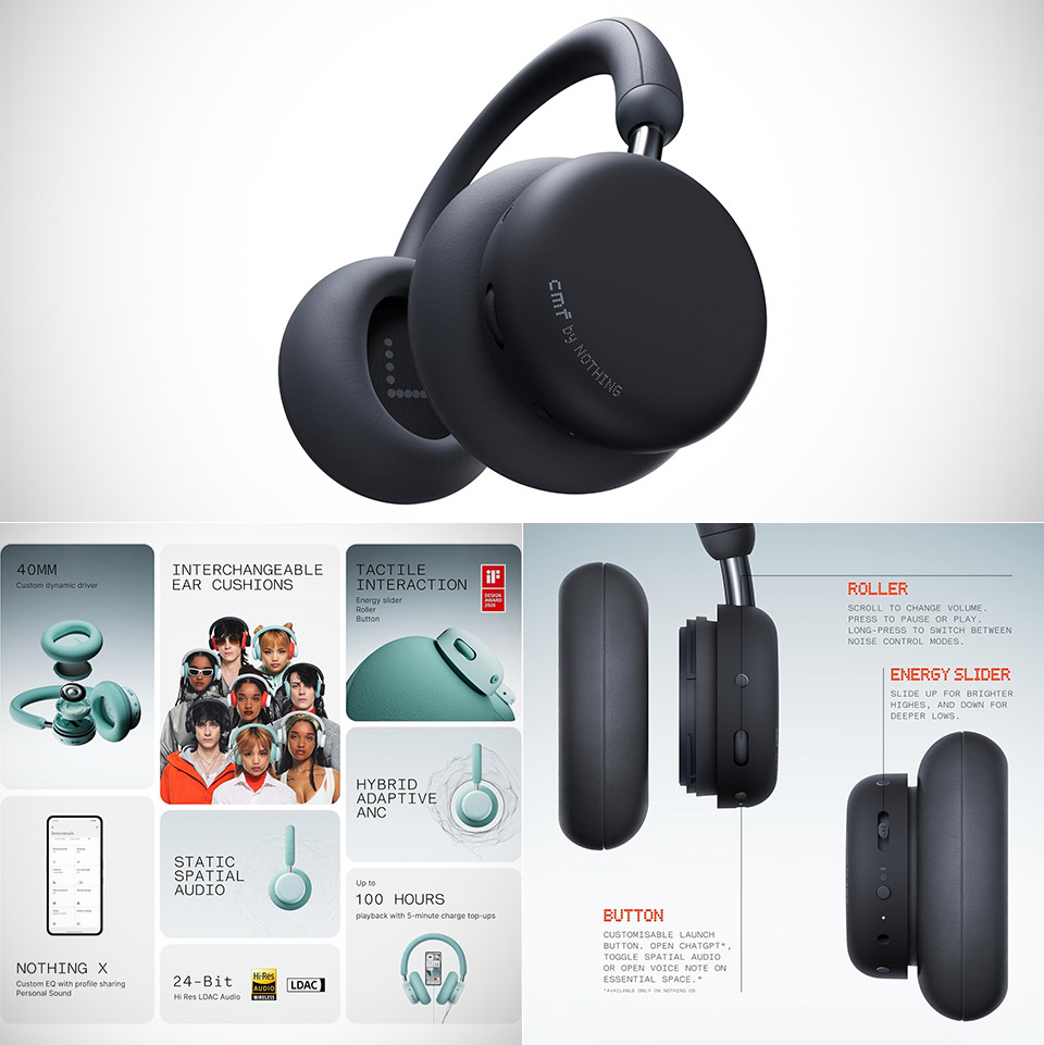 CMF By Nothing Pro Wireless ANC Headphones