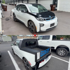BMW i3 EV Pickup Truck Conversion Mod