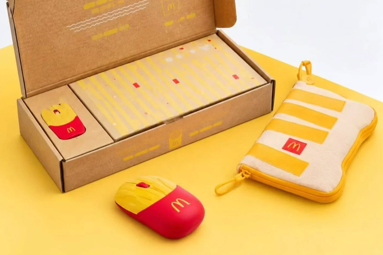 McDonald's China Limited Edition Fry Mark Mouse Computer