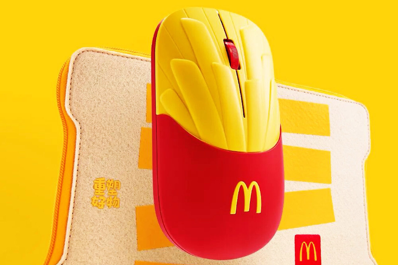 McDonald's China Limited Edition Fry Mark Mouse Computer