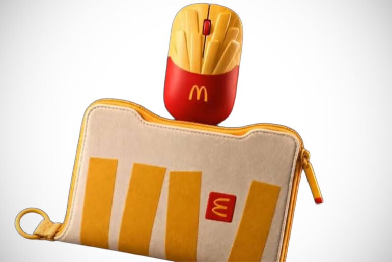 McDonald's China Limited Edition Fry Mark Mouse Computer