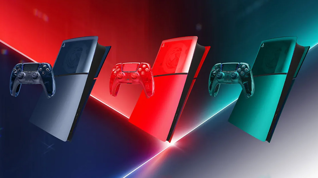 Sony Prism Collection See-Through Transparent PS5 DualSense Controllers