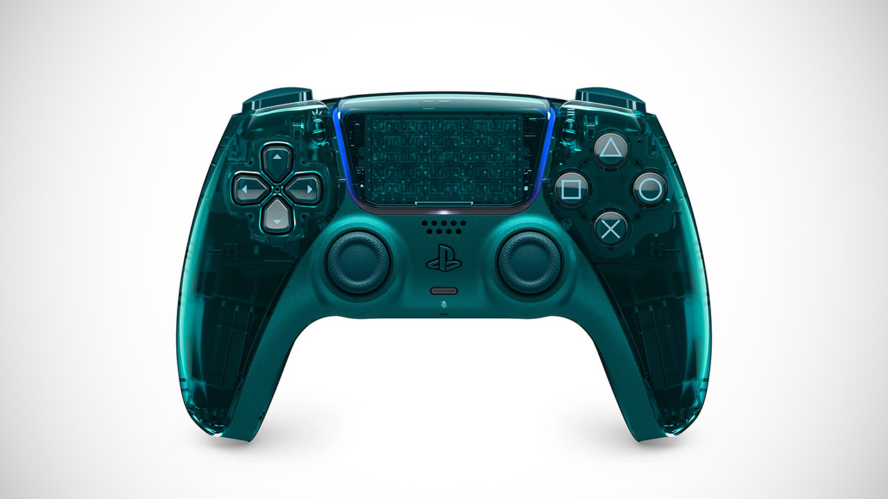 Sony Prism Collection See-Through Transparent PS5 DualSense Controllers