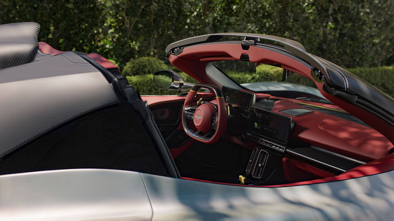 Aston Martin Valhalla Spider Interior