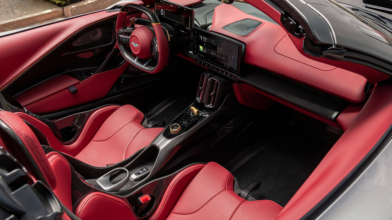 Aston Martin Valhalla Spider Interior