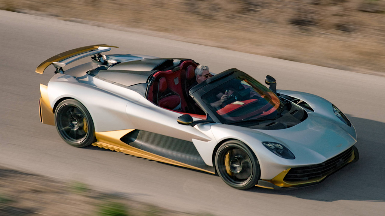 Aston Martin Valhalla Spider Open-Top Hypercar