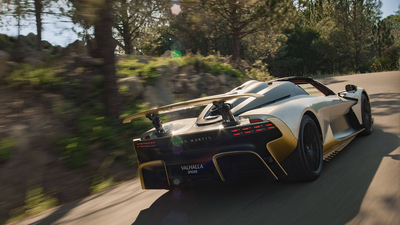 Aston Martin Valhalla Spider Open-Top Hypercar