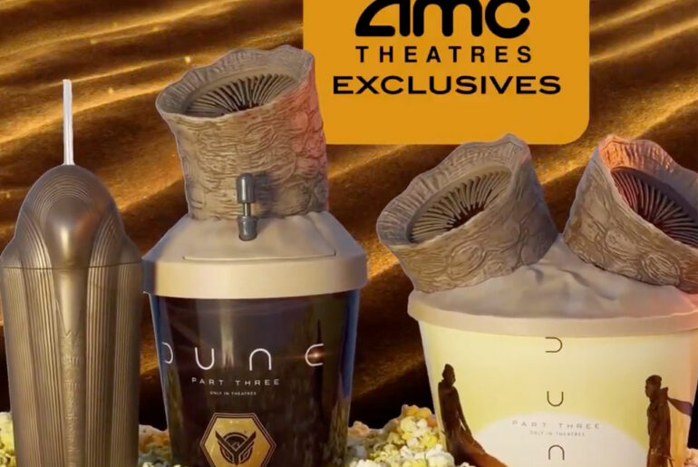 AMC Dune Sandworm Popcorn Bucket Movie