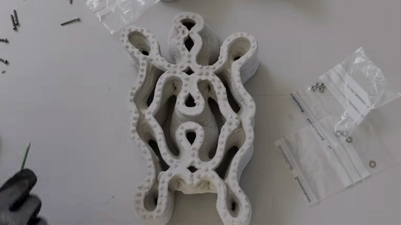 ETH Zurich Sand Solid Structure Binding Biocement