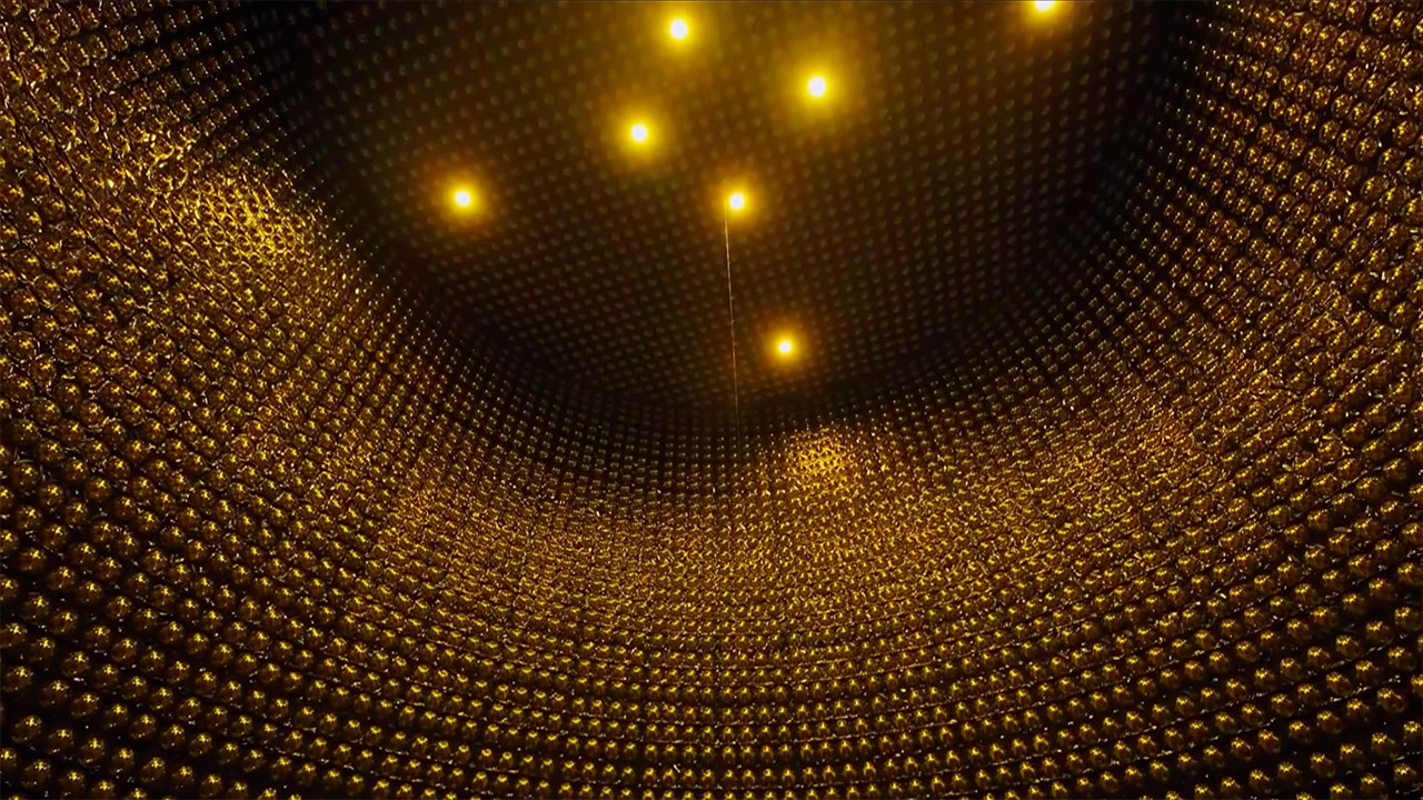 Inside Japan's Super Kamiokanda Neutrino Detector Japan