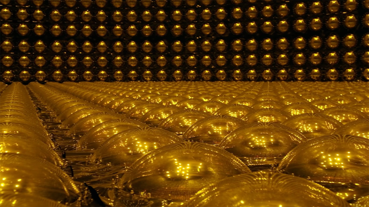 Inside Japan's Super Kamiokanda Neutrino Detector Japan