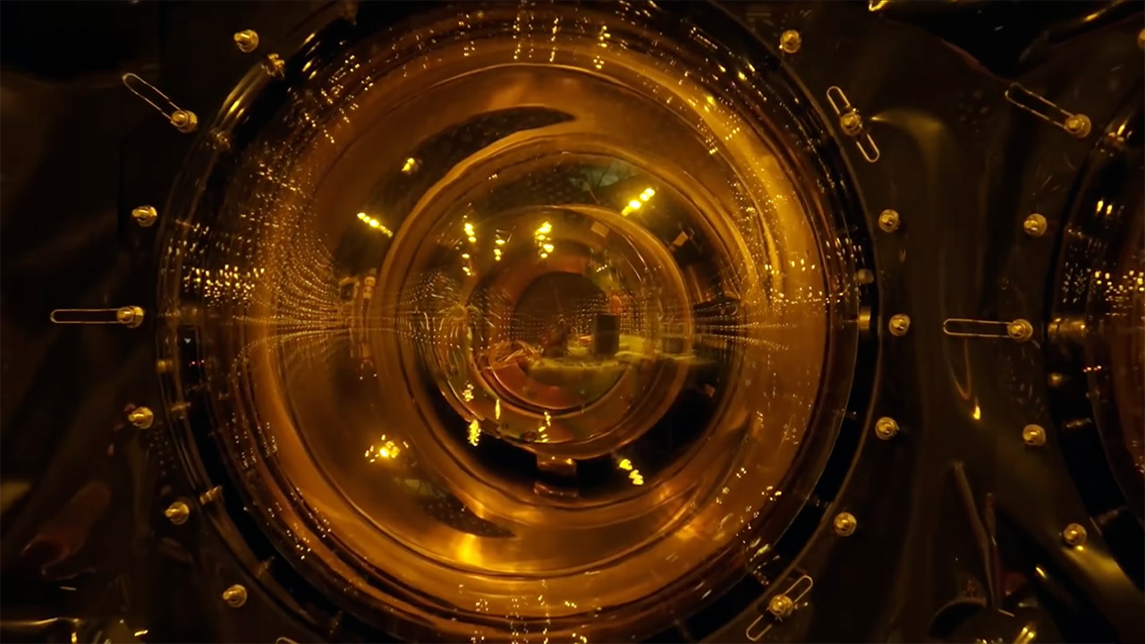 Inside Japan's Super Kamiokanda Neutrino Detector Japan