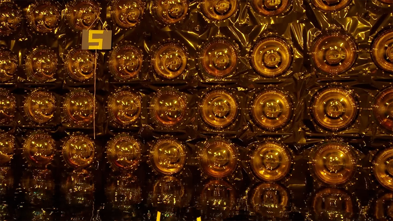 Inside Japan's Super Kamiokanda Neutrino Detector Japan