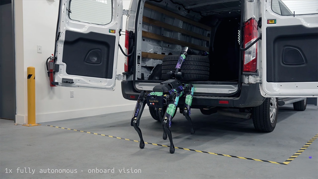 RAI Spot Robot Whole Body Manipulation Outside Lab