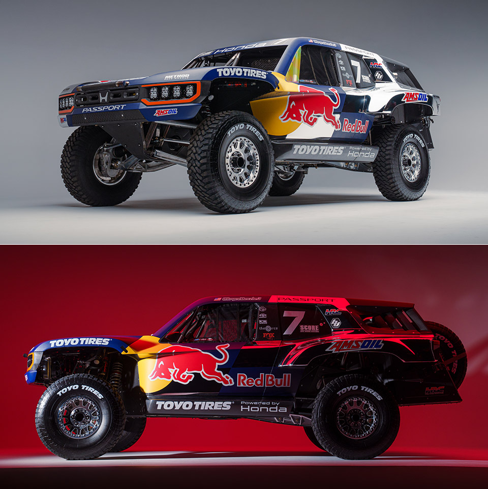 Honda Passport Baja Spec Hybrid Trophy Truck SEMA
