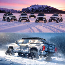 Toyota Snowhunter Concept Tracked Tundra 4 Runner Tacoma